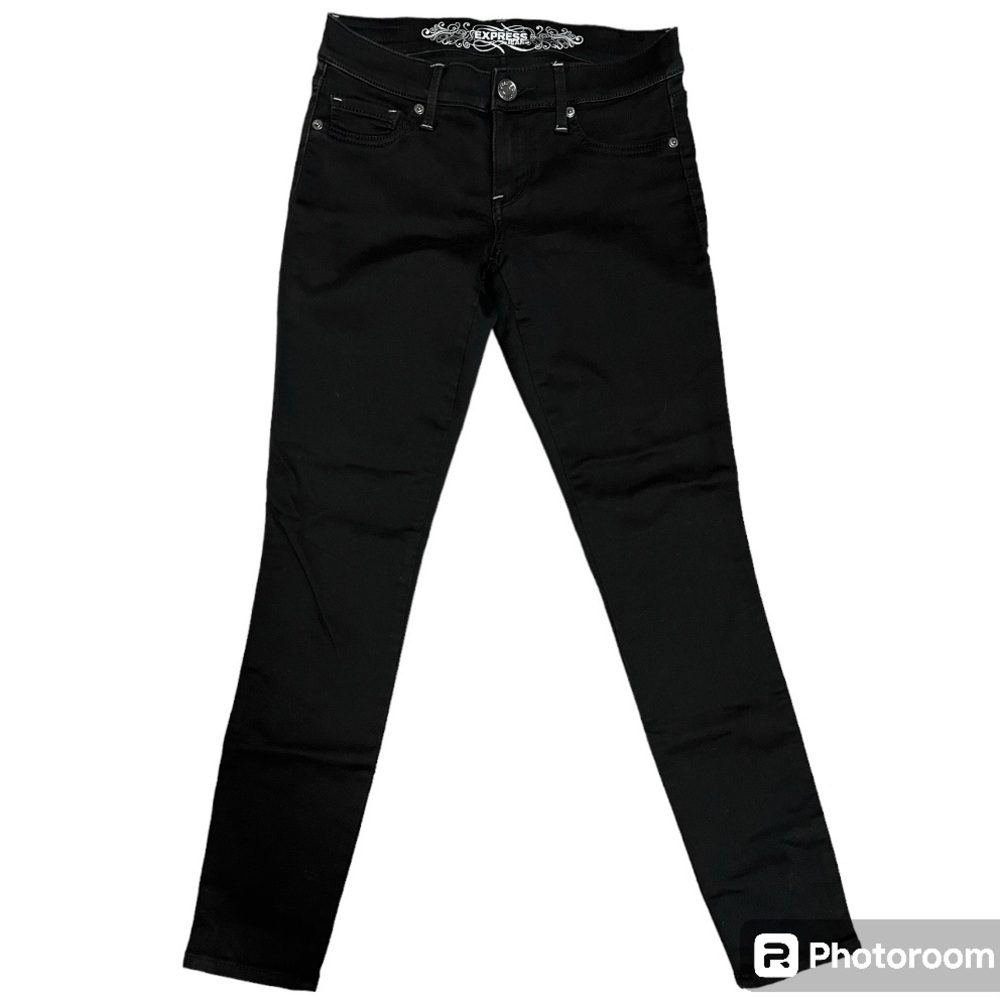 Express Black Stretch Jean Leggings